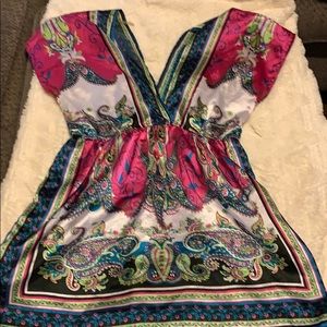 Silky blouse or dress